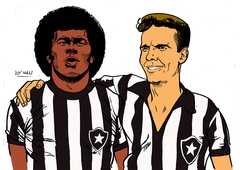 Jairzinho e Zagallo